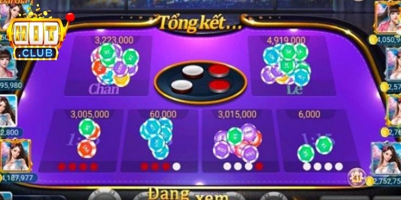 Cách Chơi Xóc Đĩa Online Hitclub Dễ Hiểu Cho Người Mới 2 Các cửa cược phổ biến